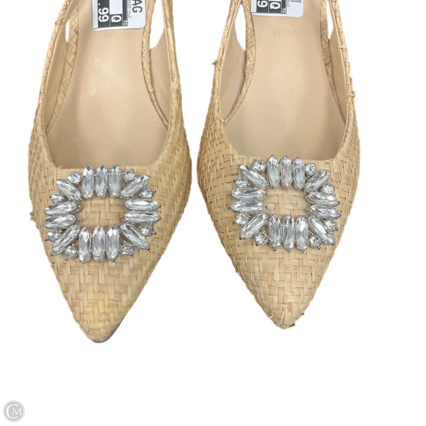 Shoes Heels Kitten By Anne Klein In Tan, Size: 9