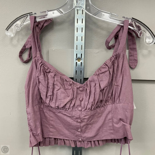 Top Sleeveless By Altard State In Purple, Size: L