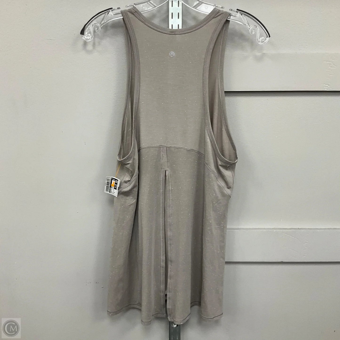 Athletic Tank Top By Lululemon In Grey, Size: 6