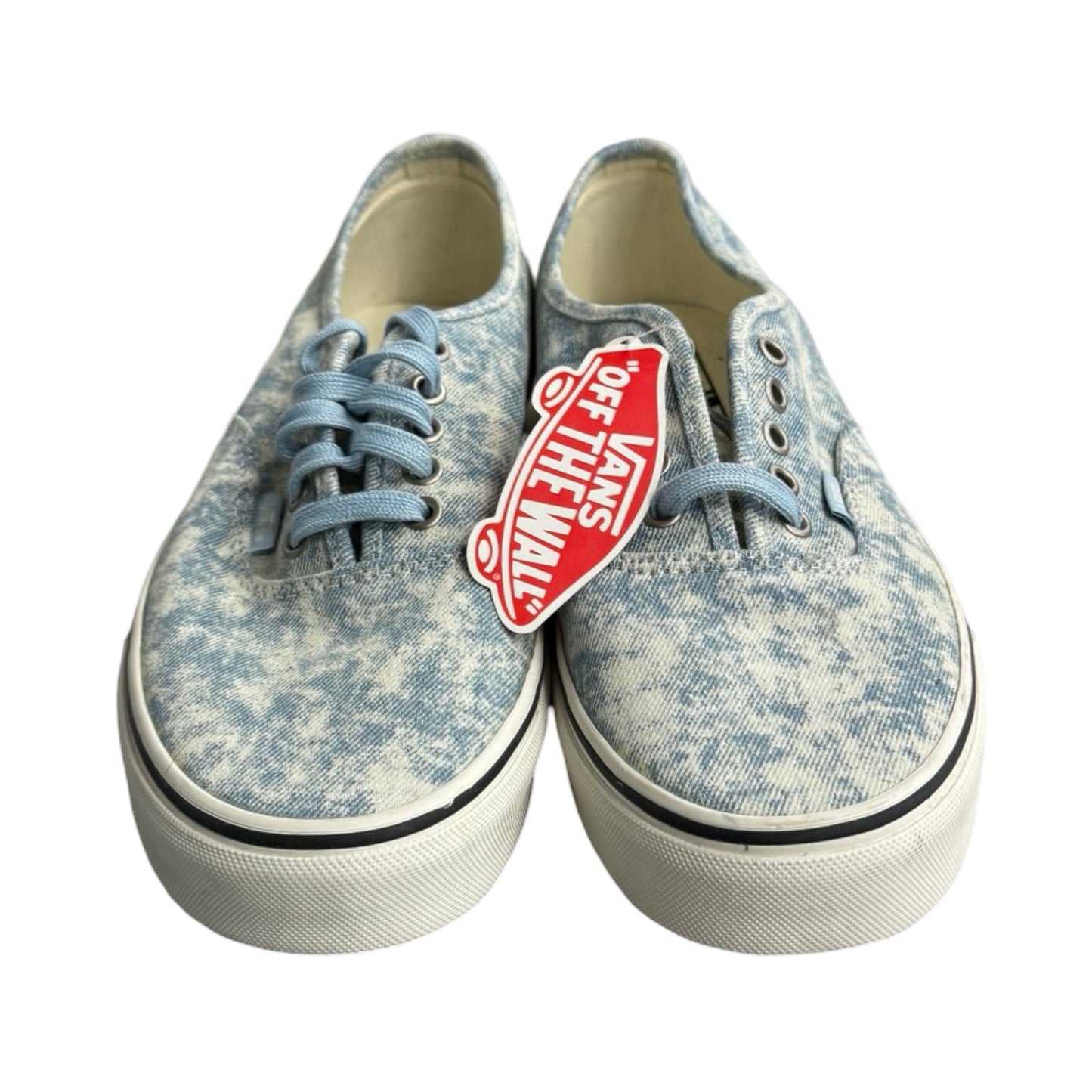 Shoes Flats By Vans In Blue, Size: 11