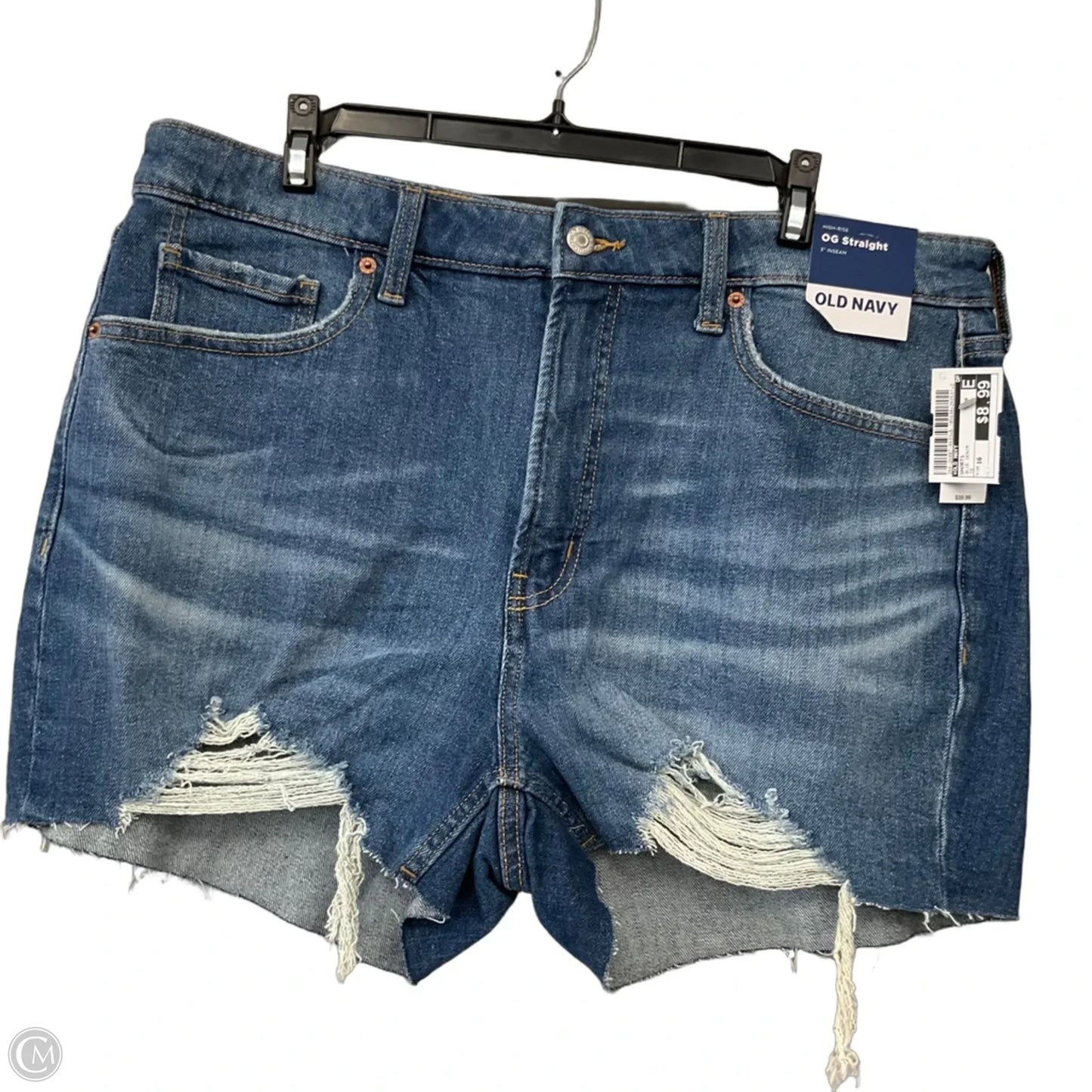 Shorts By Old Navy In Blue Denim, Size: 16
