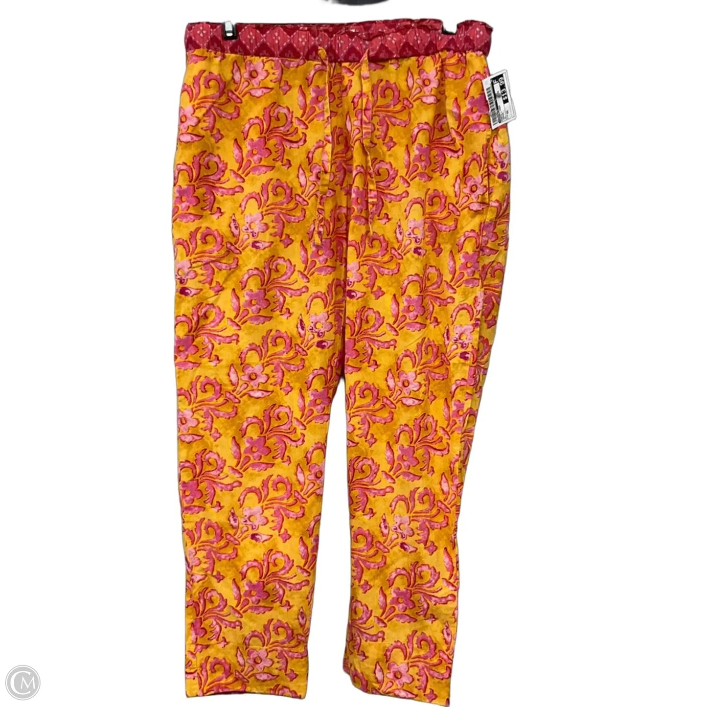 Pants Linen By Sundance In Orange, Size: Xs