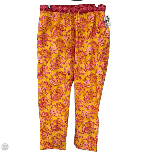 Pants Linen By Sundance In Orange, Size: Xs