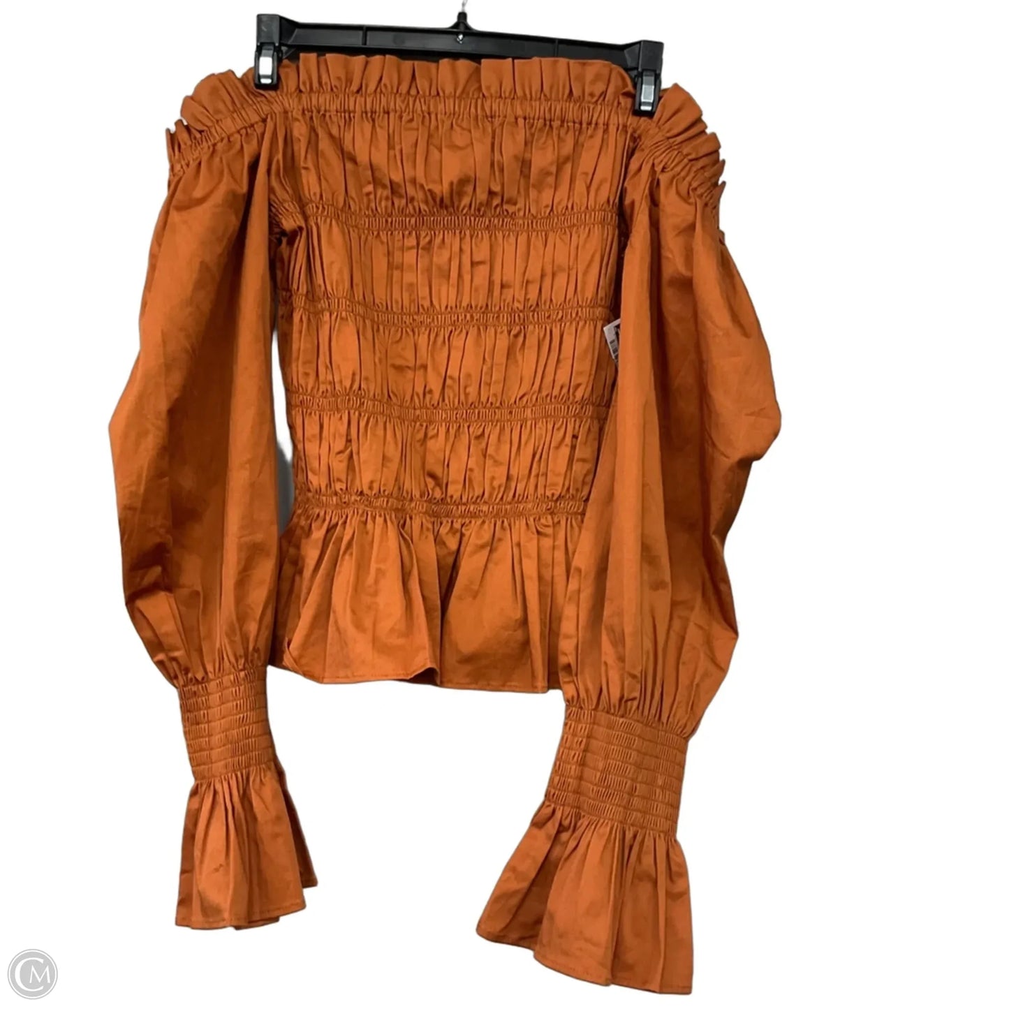 Top Long Sleeve By House Of Harlow In Orange, Size: M
