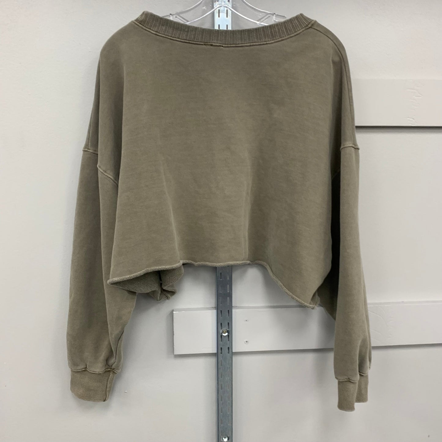 Sweatshirt Crewneck By AS Revival In Green, Size: M