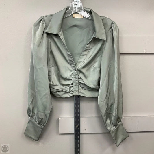 Top Long Sleeve Basic By Altard State In Green, Size: S