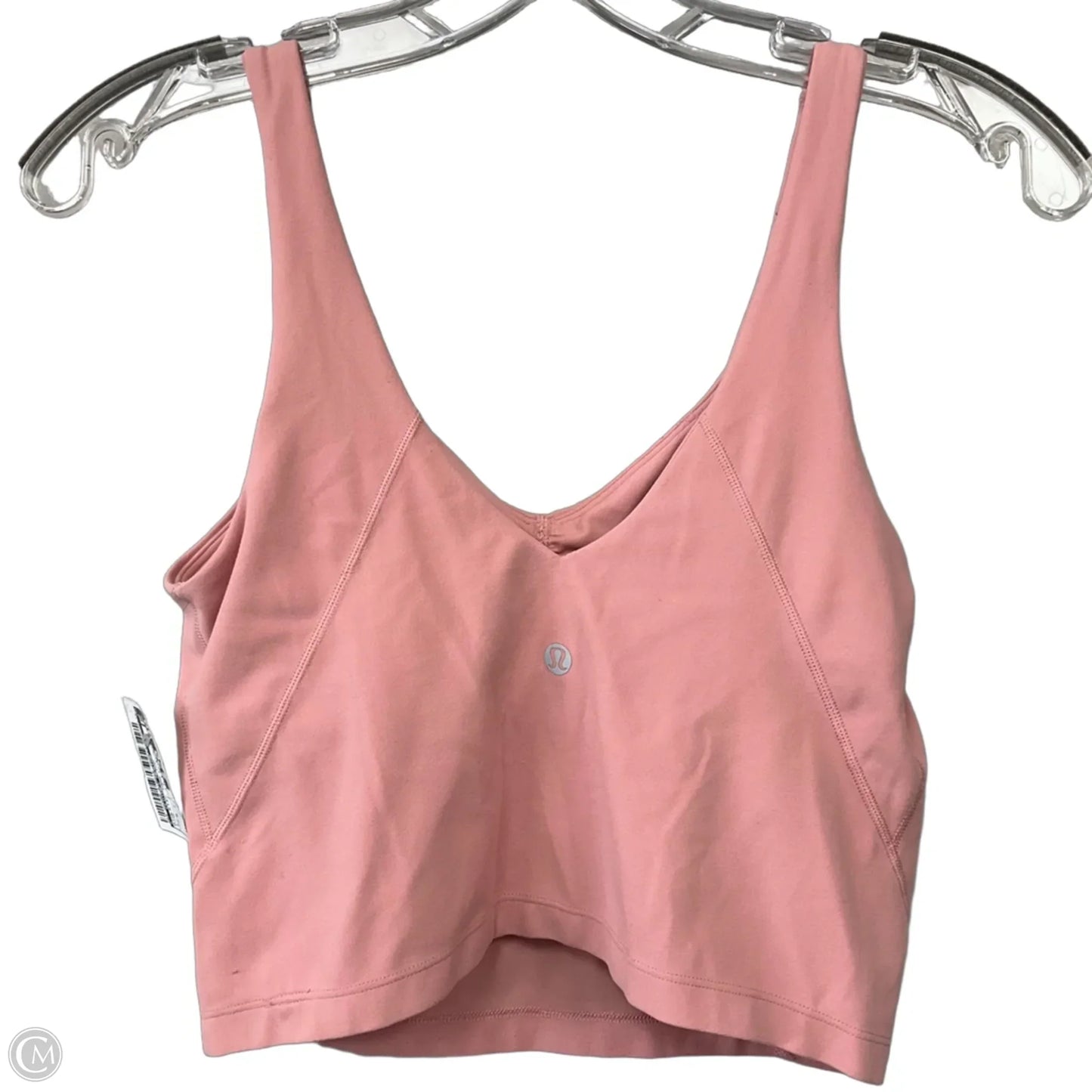 Athletic Tank Top By Lululemon In Pink, Size: 6