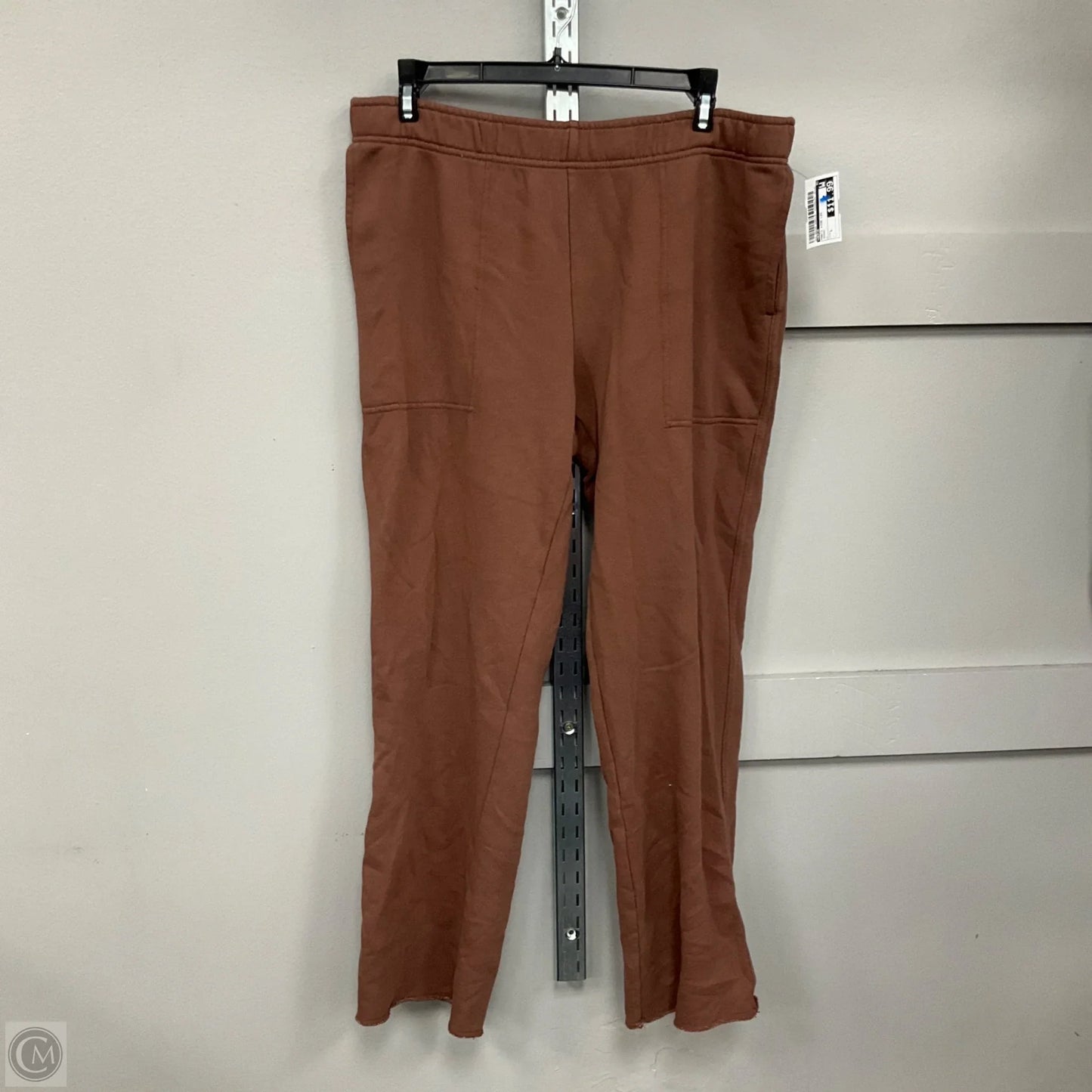 Pants Wide Leg By Aerie In Brown, Size: L