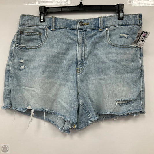 Shorts By Aerie In Blue Denim, Size: L