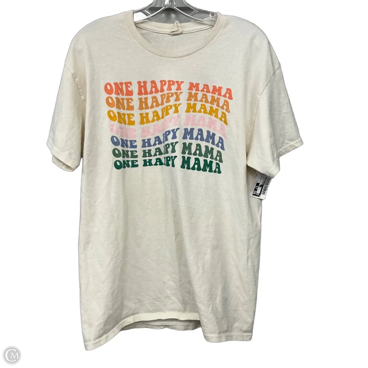 Top Short Sleeve Basic By Altard State In Cream, Size: M