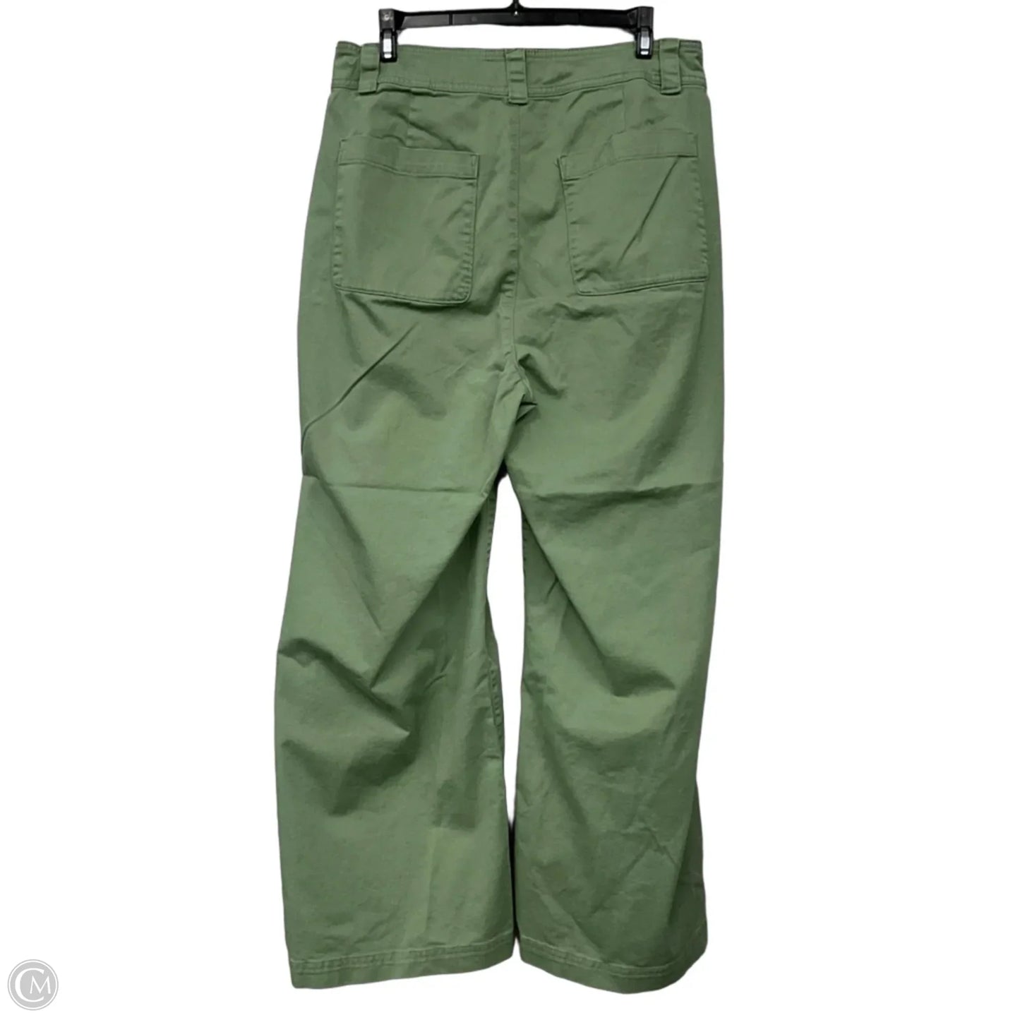 Jeans Wide Leg By On 34th In Green Denim, Size: 12