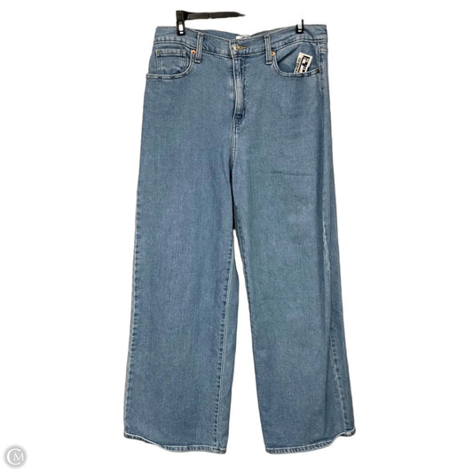 Jeans Straight By Levis In Blue Denim, Size: 8