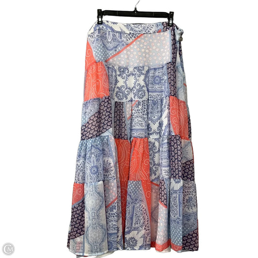 Skirt Midi By Tommy Hilfiger In Multi-colored, Size: 12