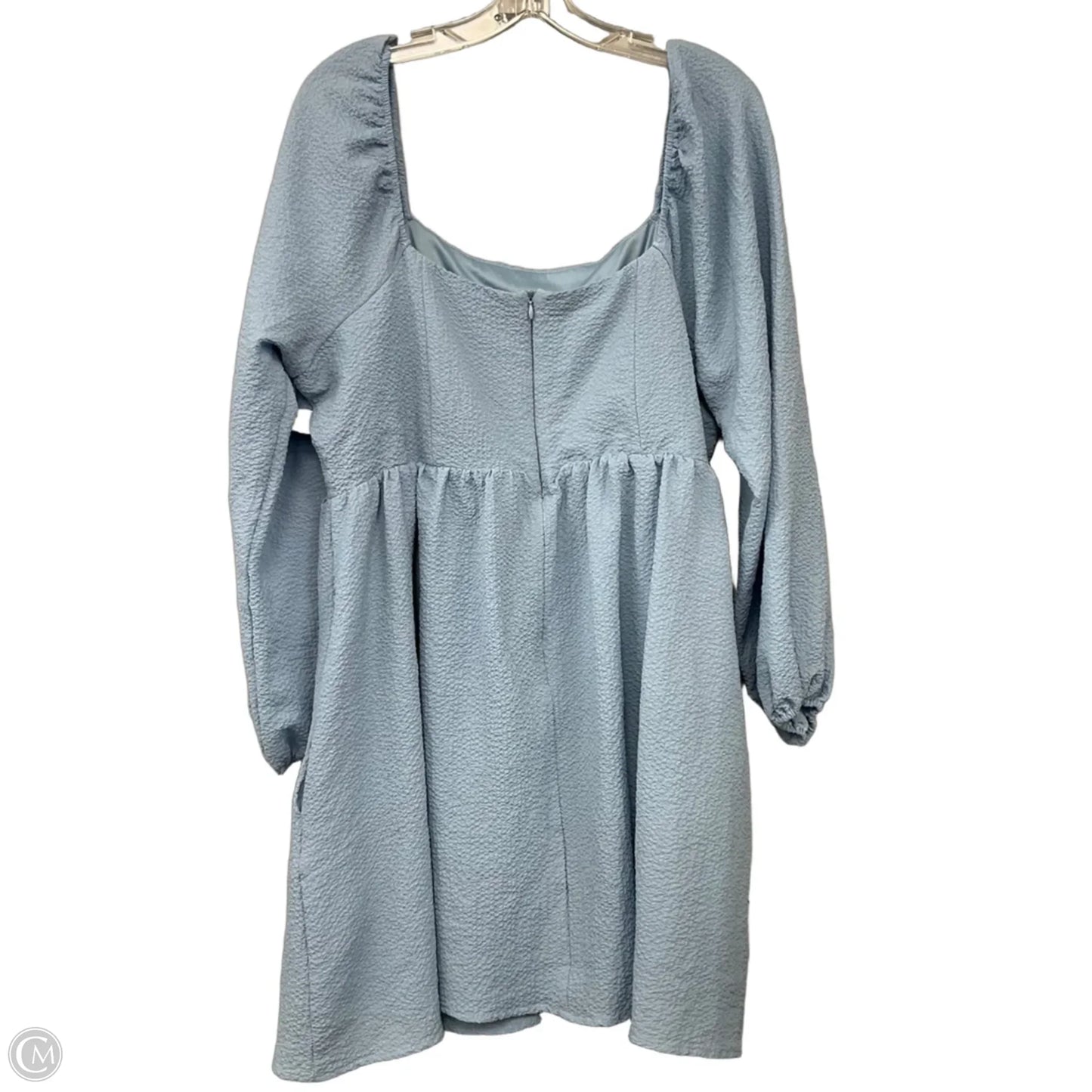 Dress Casual Midi By Arula In Blue, Size: 1x