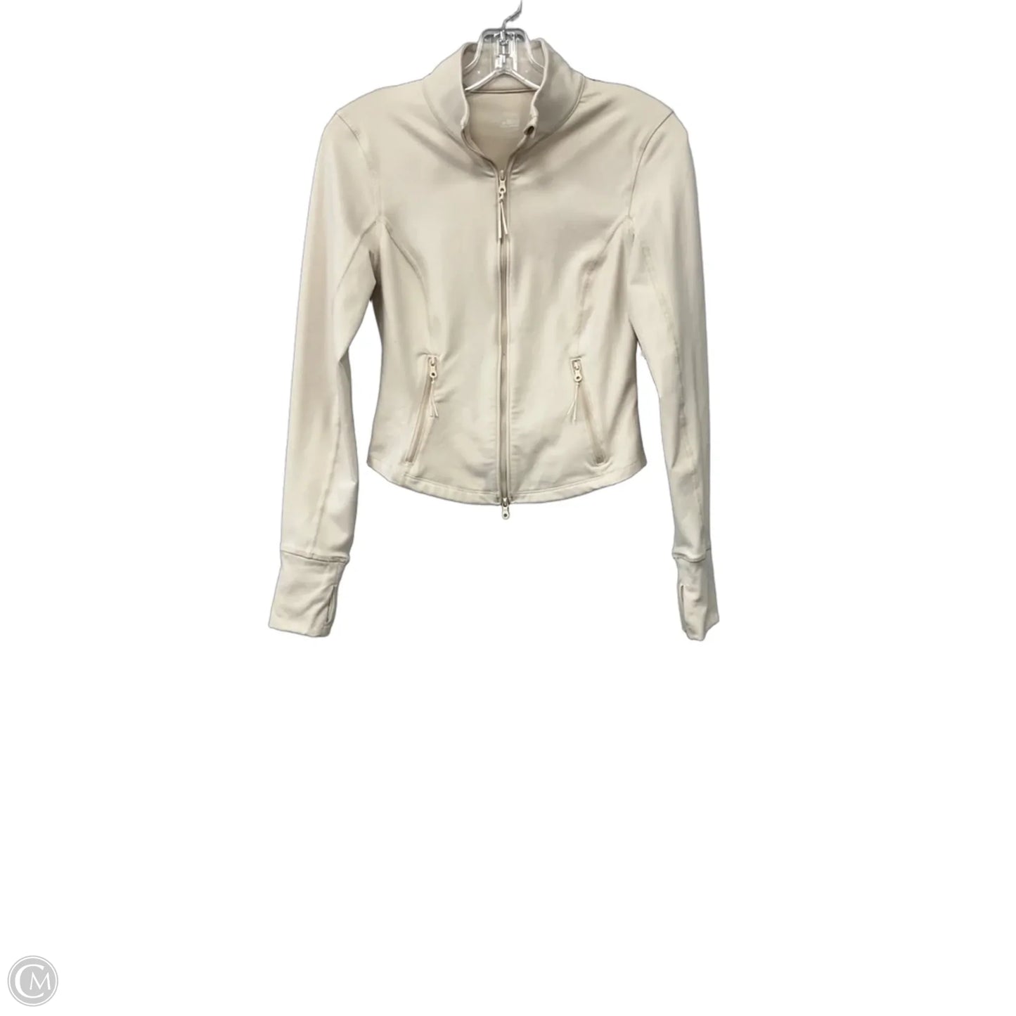 Athletic Jacket By Aerie In Tan, Size: S