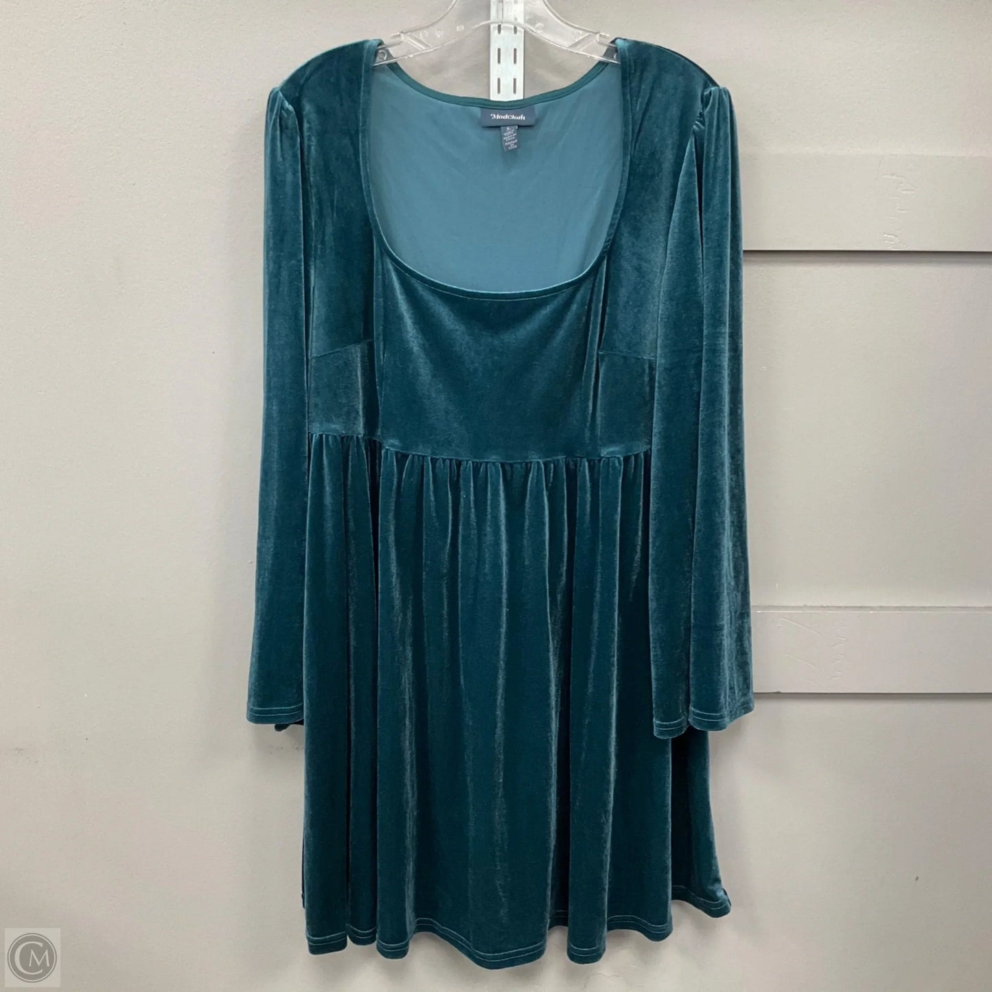 Dress Casual Midi By Modcloth In Beige, Size: L