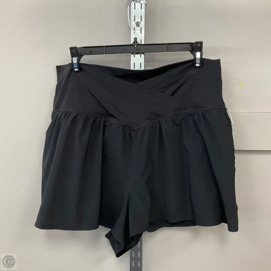 Athletic Skirt By Aerie In Black, Size: Xl