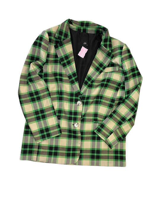 Blazer By River Island In Plaid Pattern, Size:Xl