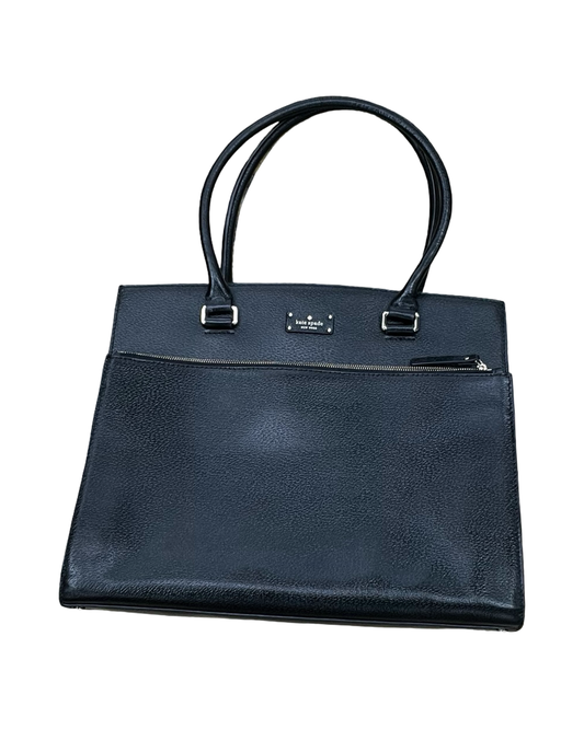 Tote Designer By Kate Spade In Black, Size:Large