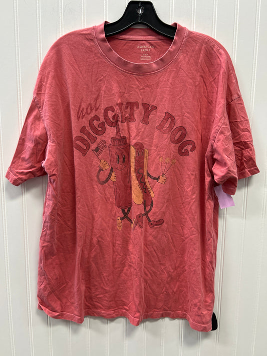 Top Ss By American Eagle In Red, Size:M