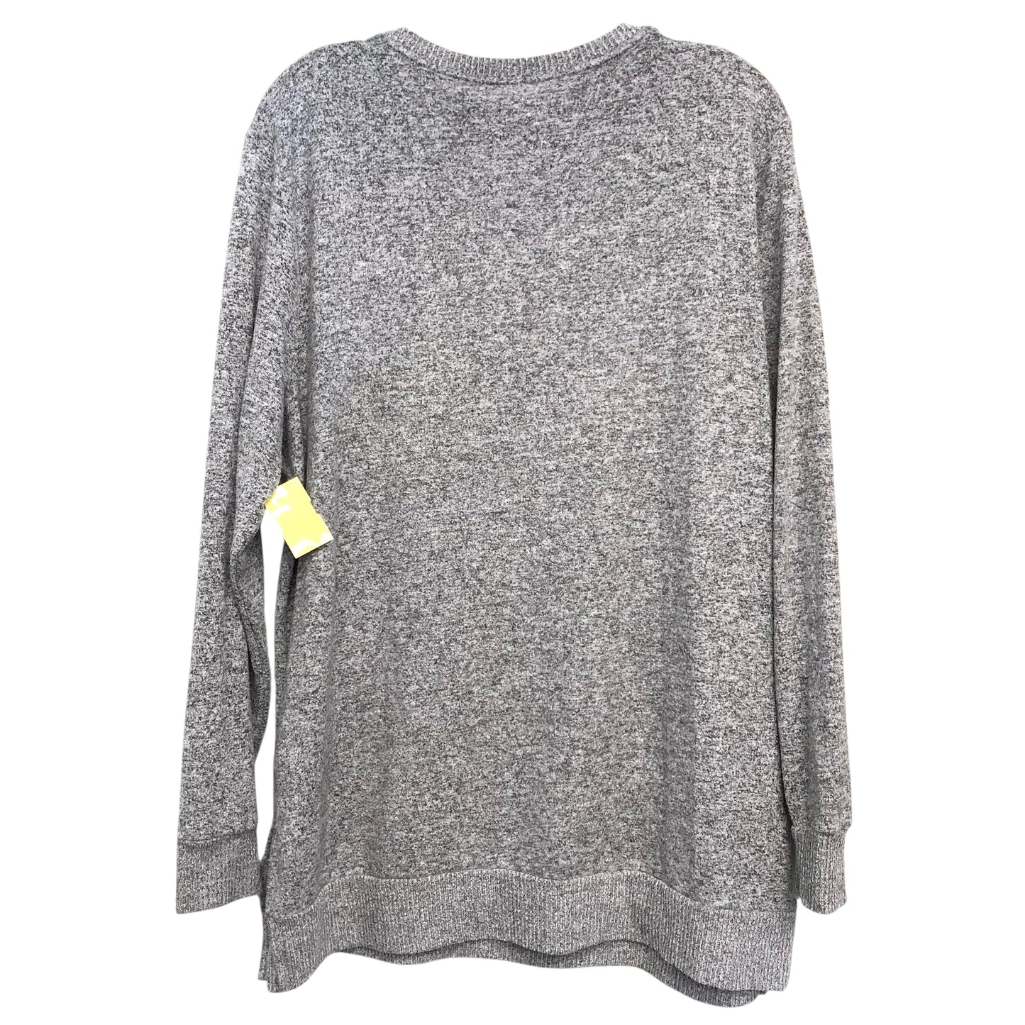 Sweater By Lucky Brand In Grey, Size:Xl