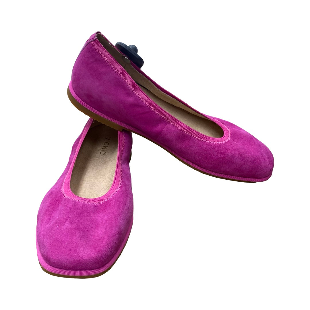 Shoes Flats By Vionic In Pink, Size:10
