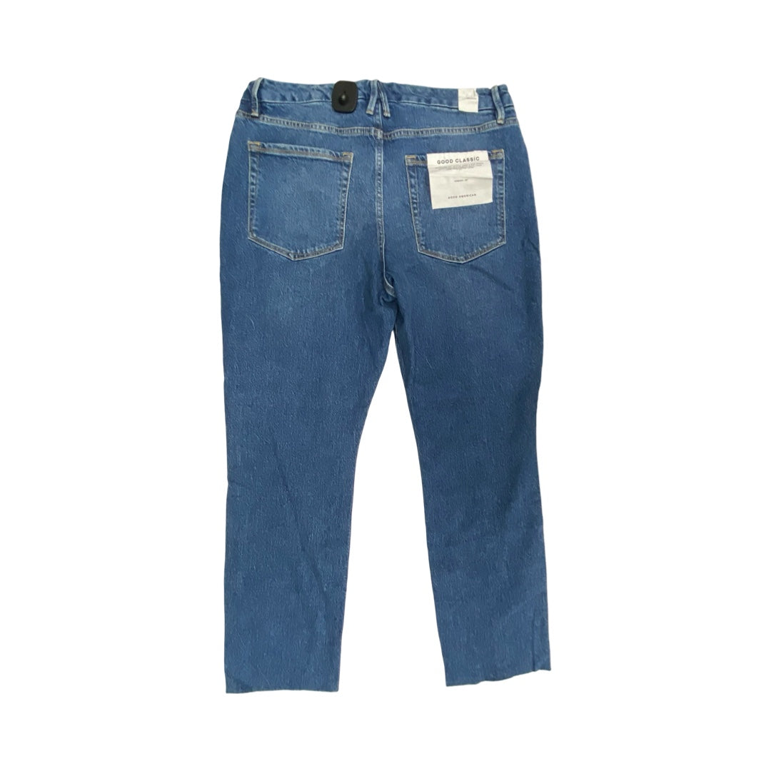Jeans Boyfriend By Good American In Blue Denim, Size:16