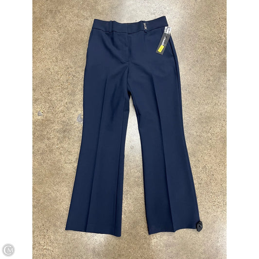 Pants Designer By Karl Lagerfeld In Navy, Size: 8