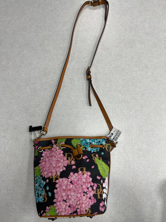 Floral Print Crossbody Designer Dooney And Bourke, Size Small