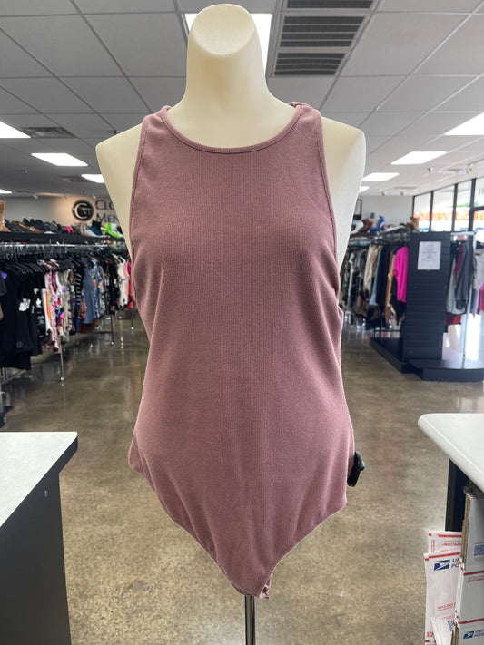 Pink Bodysuit Free People, Size Xl