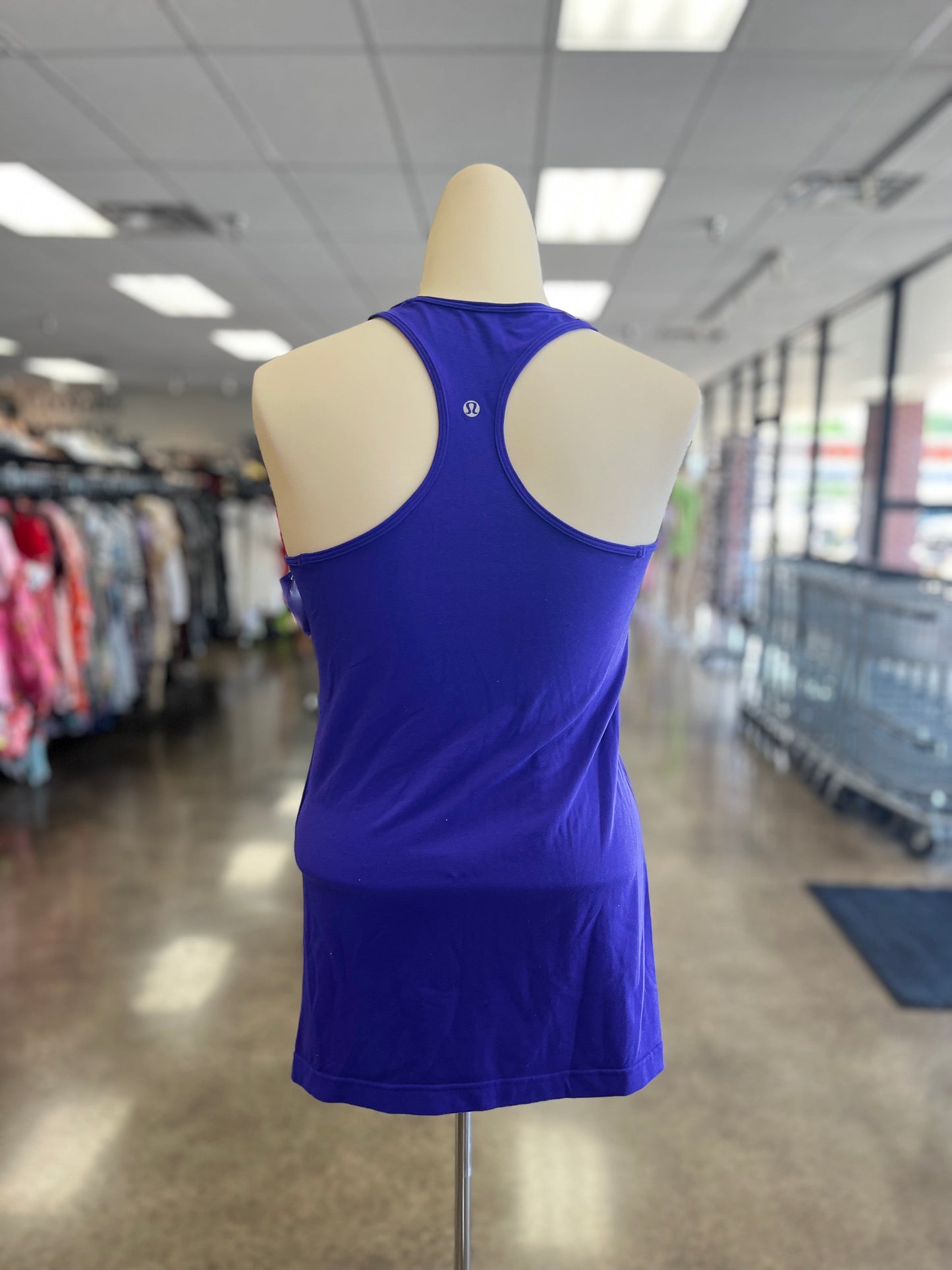 Purple Athletic Tank Top Lululemon, Size 8