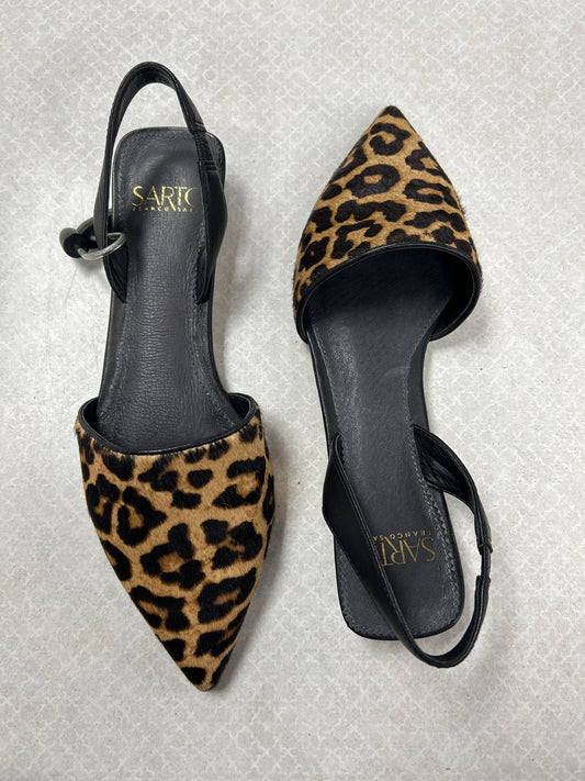 Shoes Flats By Franco Sarto In Animal Print, Size: 7.5