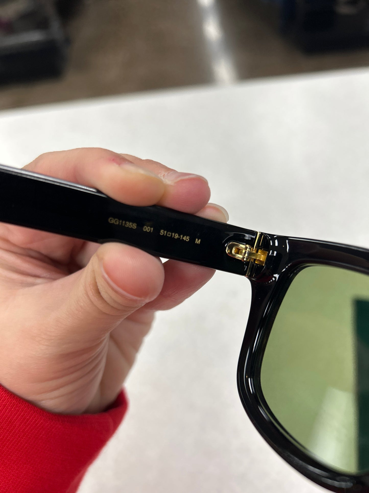 Sunglasses Designer By Gucci