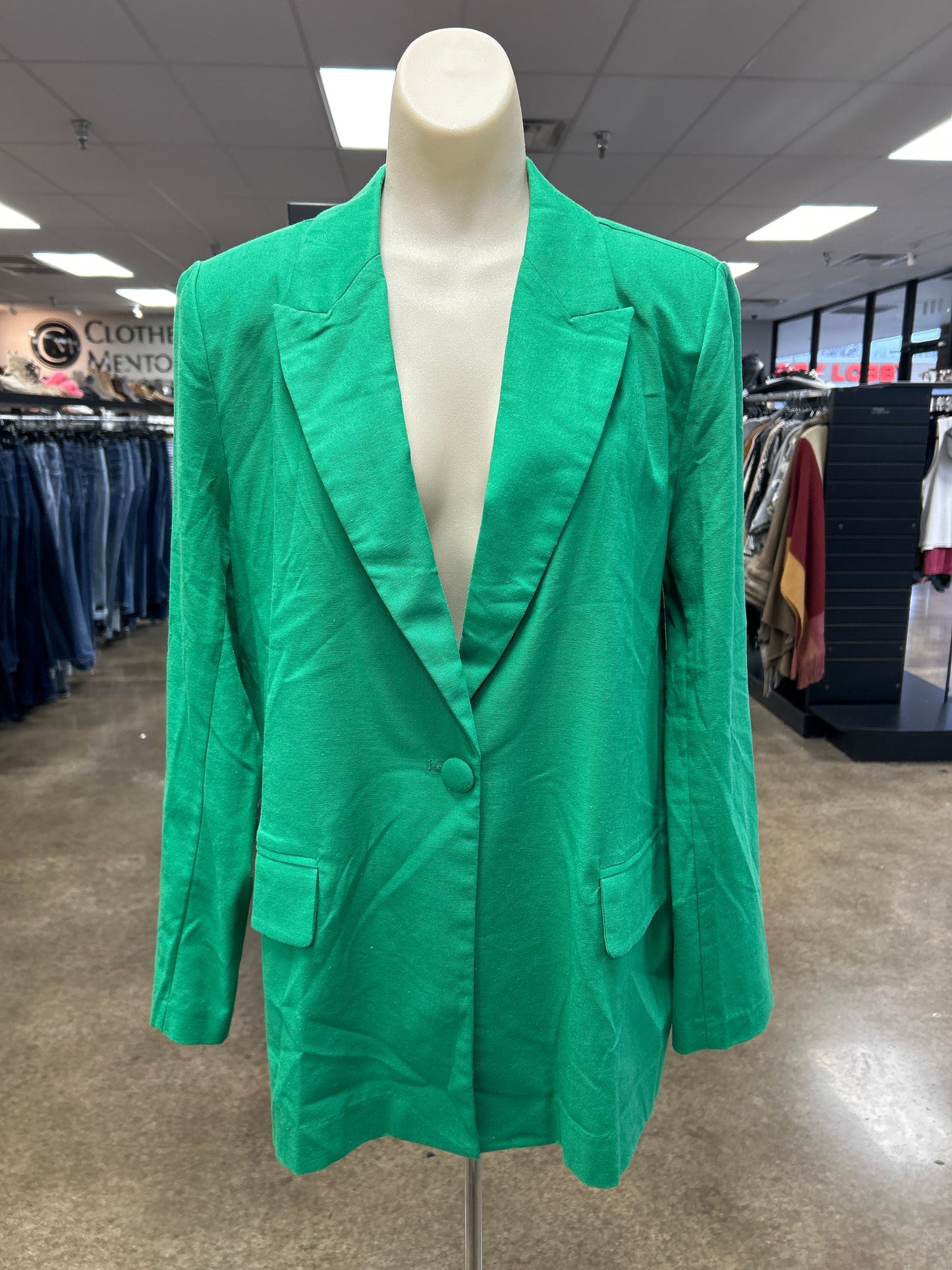 Blazer By Lush In Green, Size: L