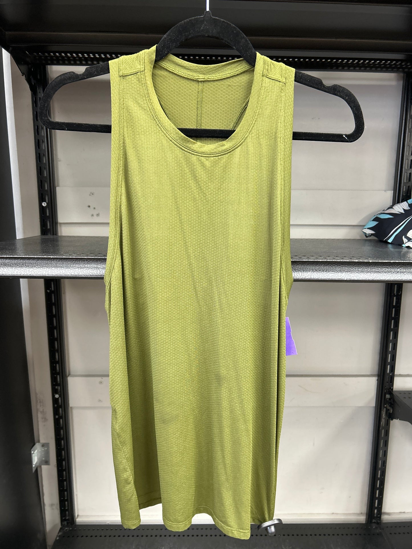 Athletic Tank Top By Lululemon In Green, Size: 8