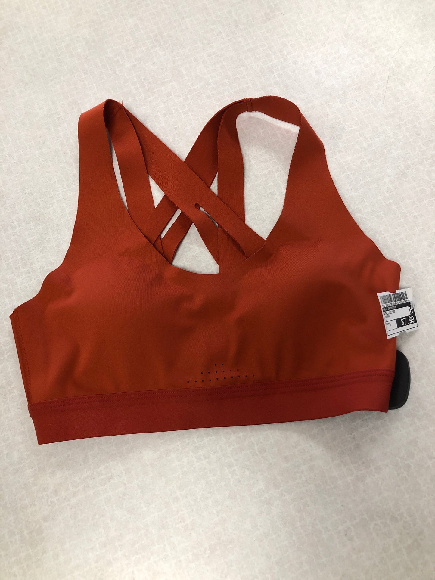 Athletic Bra By All In Motion In Orange, Size: S