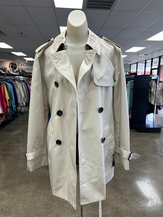 Coat Trenc Coat By Coach In Tan, Size: Xl