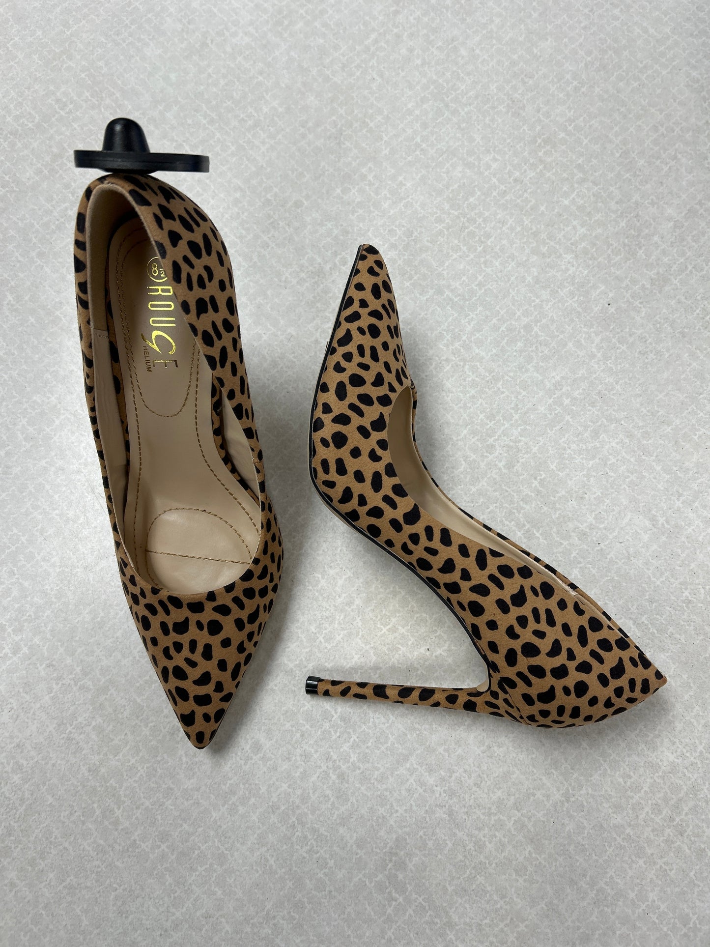 Shoes Heels Stiletto By Rouge In Animal Print, Size: 8.5