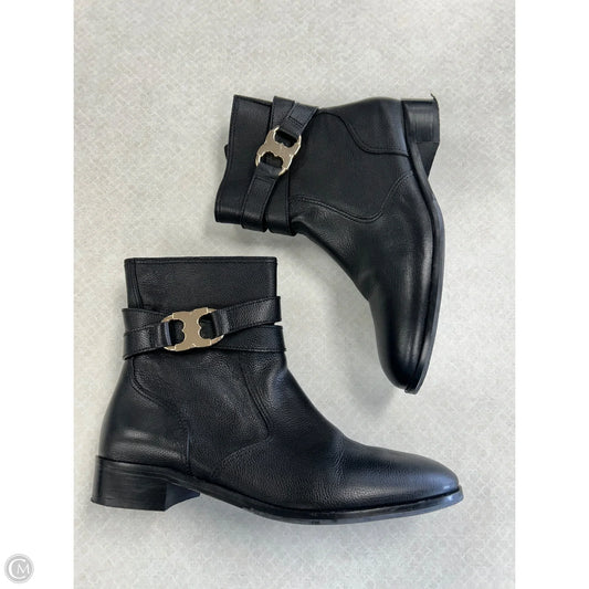 Boots Designer By Tory Burch In Black, Size: 9