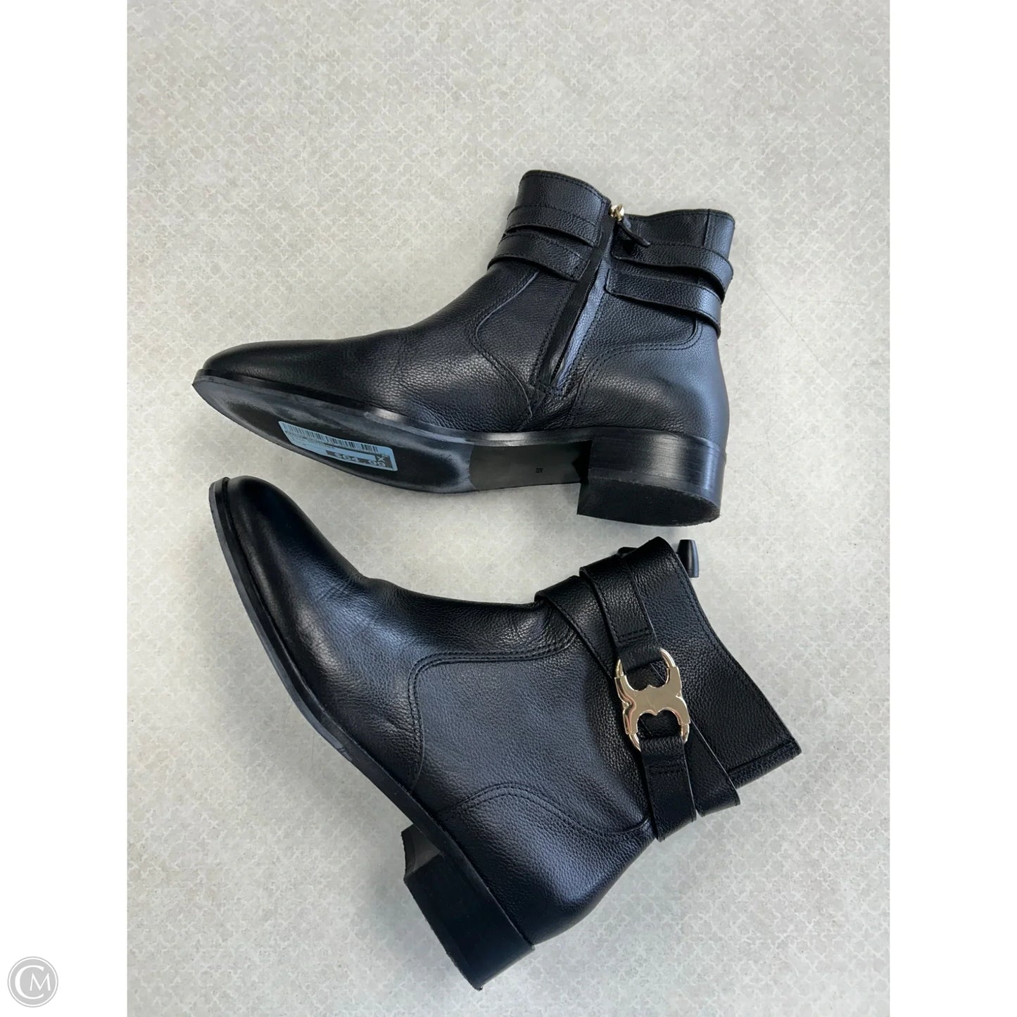 Boots Designer By Tory Burch In Black, Size: 9