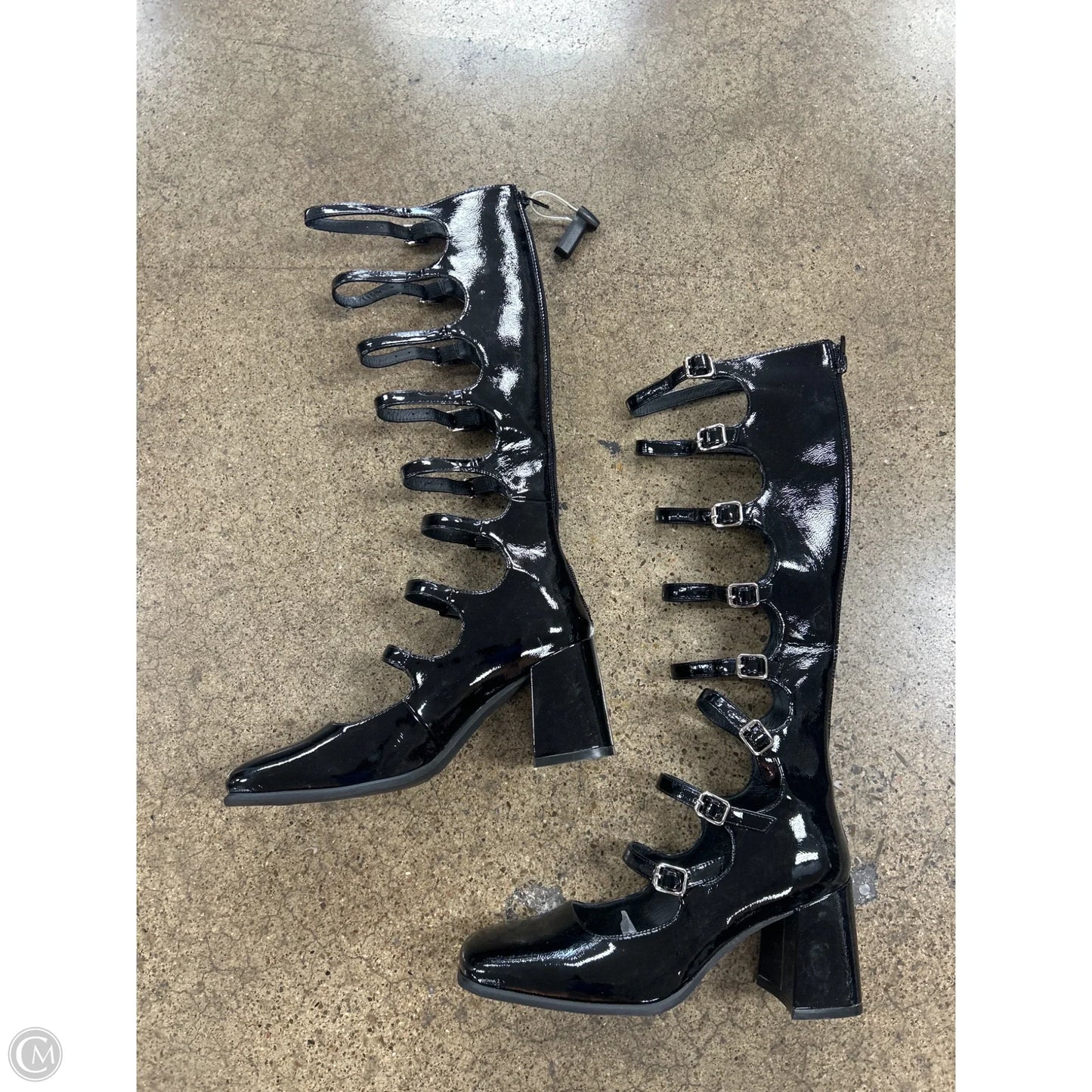 Shoes Heels Block By Jeffrey Campbell In Black, Size: 9.5
