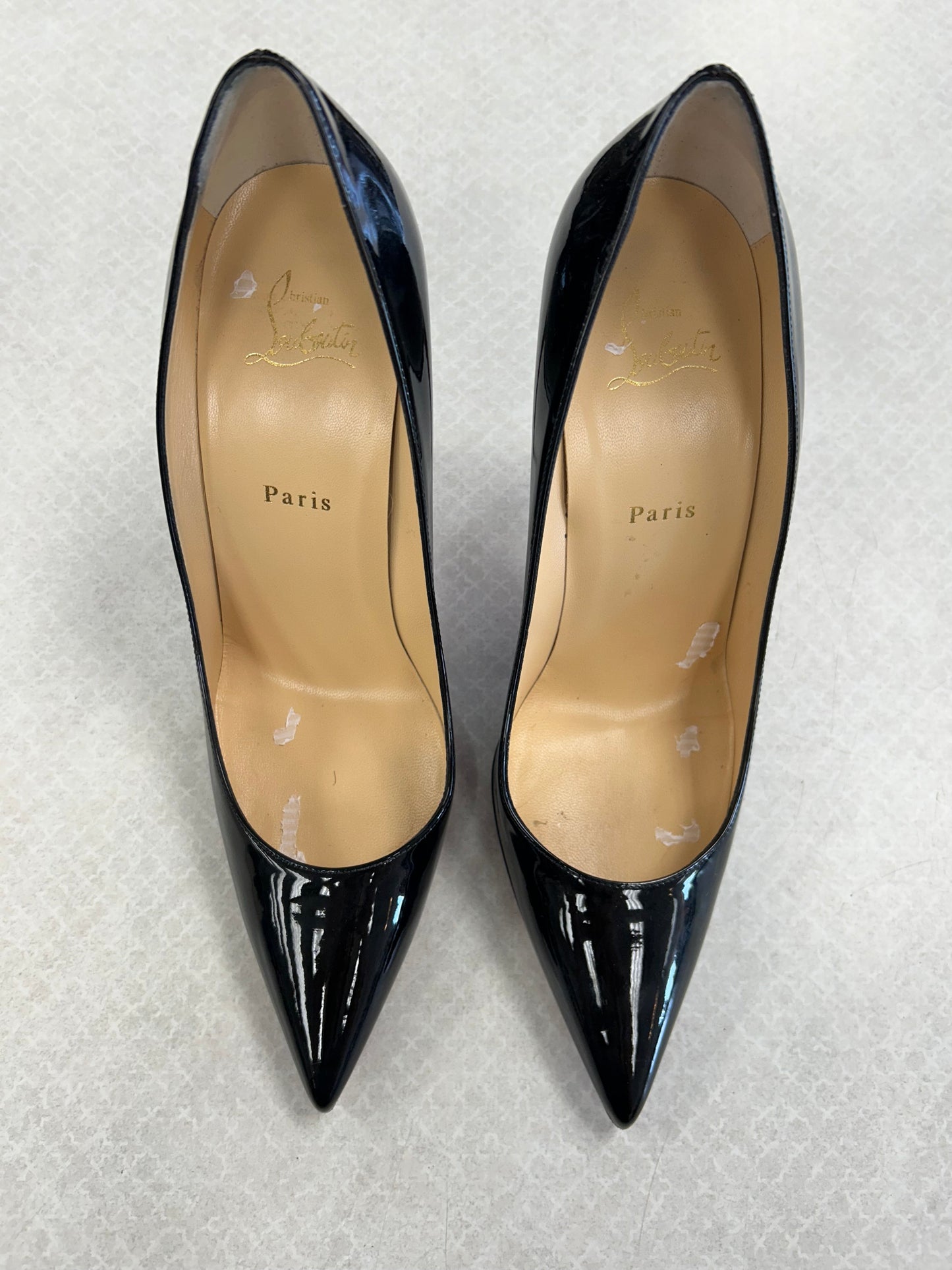 Black Shoes Heels Stiletto Christian Louboutin, Size 10