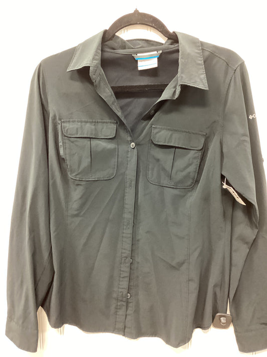 Top Ls By Columbia In Black, Size:M