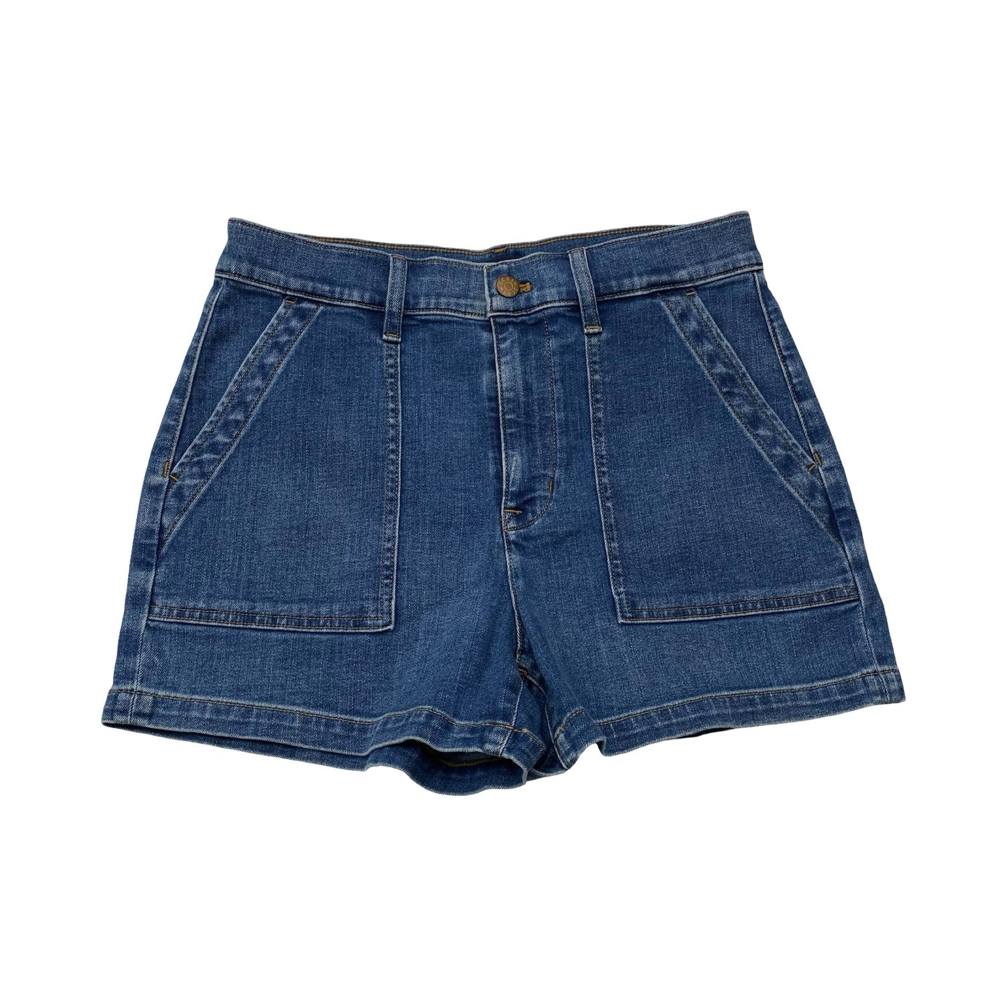 Shorts By J. Crew In Blue Denim, Size:6