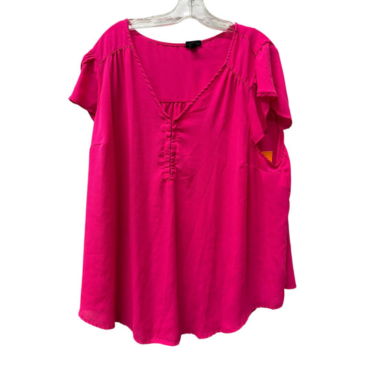 Top Ss By Torrid In Pink, Size:3X