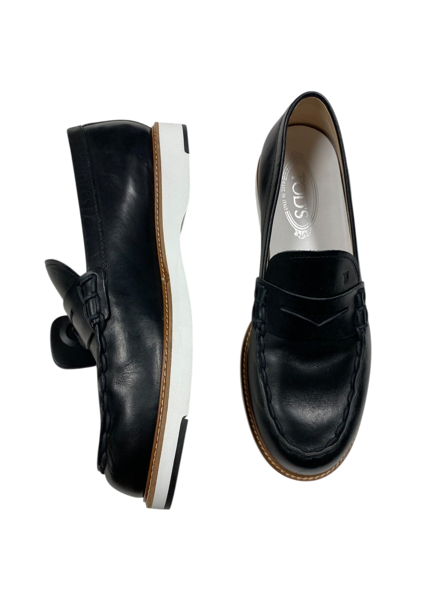 Shoes Luxury Designer By Tods In Multi, Size:10.5