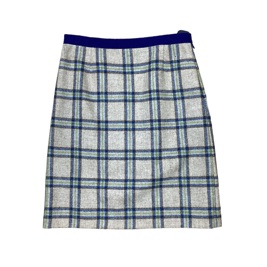 Skirt Mini & Short By Boden In Plaid Pattern, Size: 10