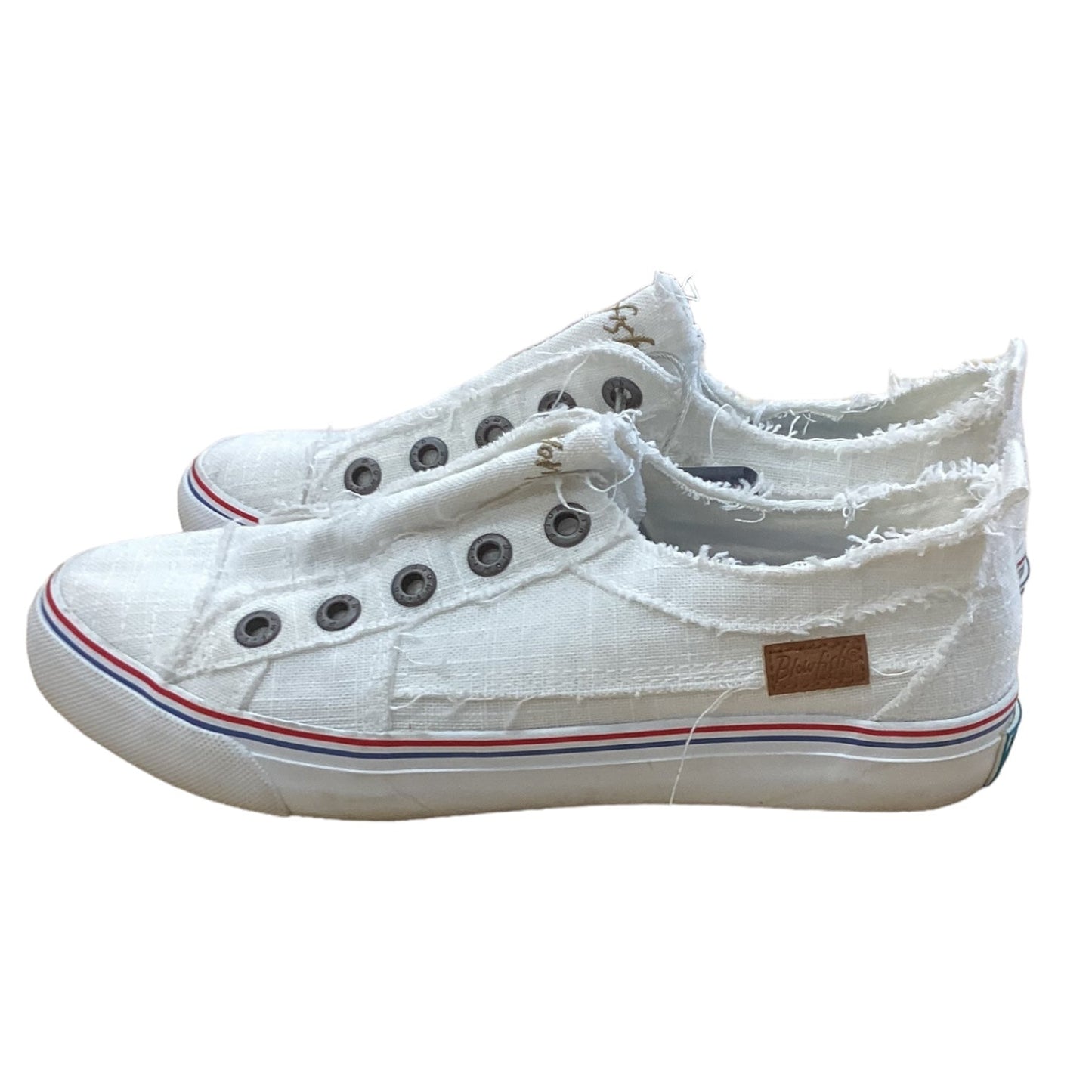 White Shoes Sneakers Blowfish, Size 7.5