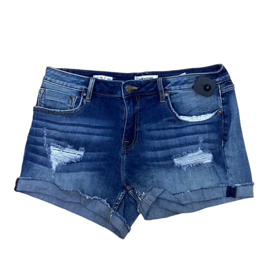 Blue Denim Shorts Vigoss, Size 12