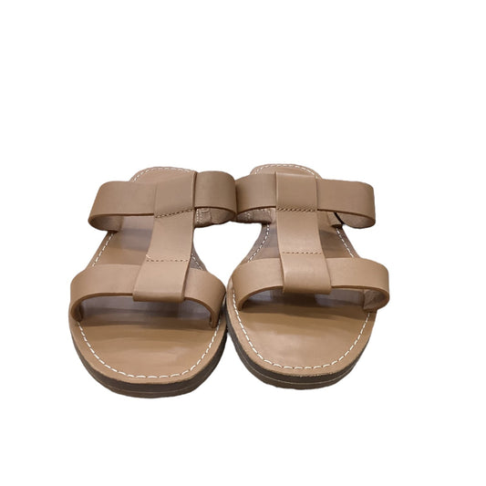 Sandals Designer By Madewell In Tan, Size: 5.5